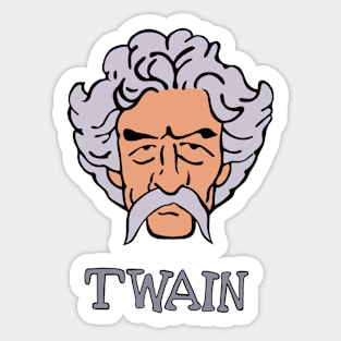 Daria’s mark twain shirt Sticker